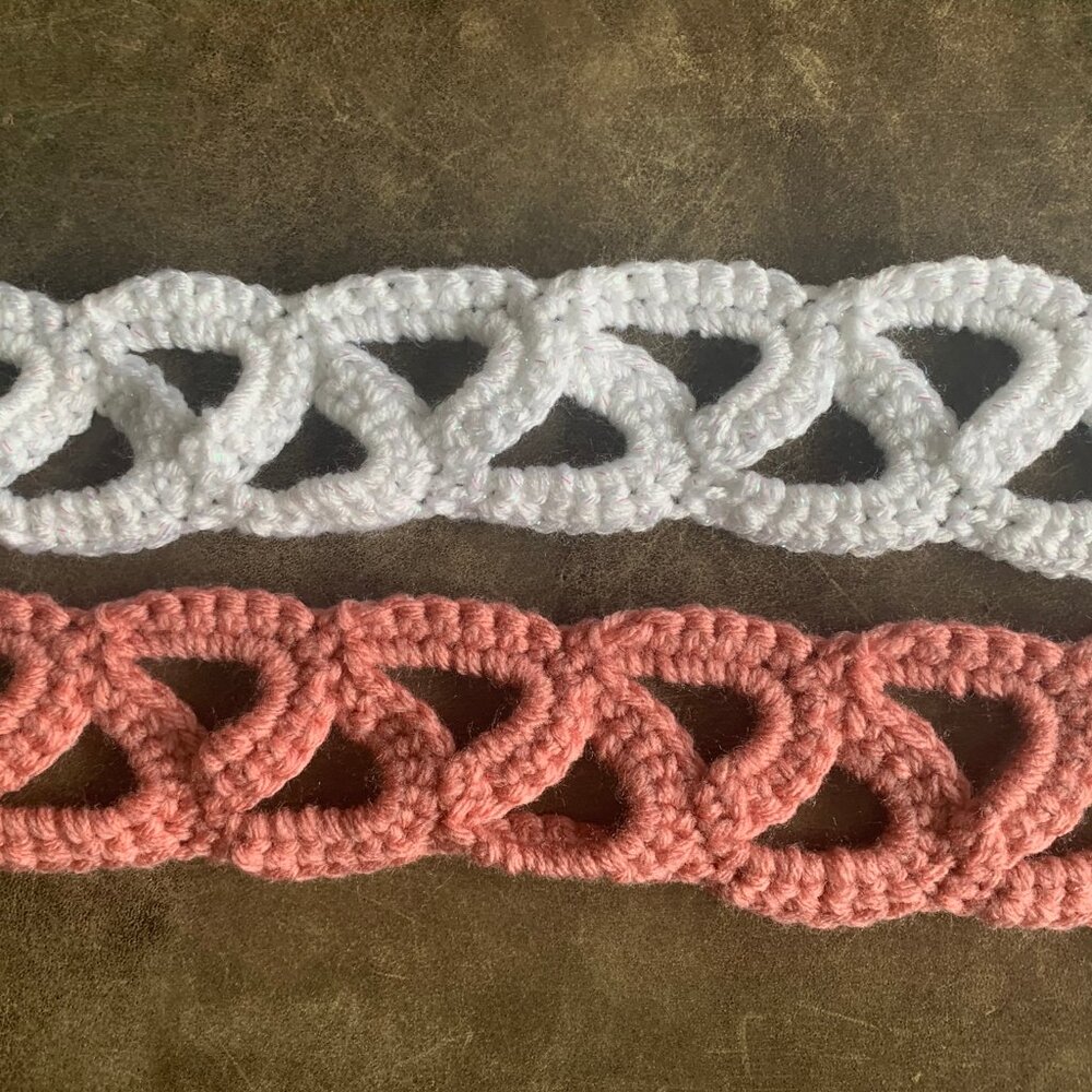 #7- 2 Headbands Hand Crafted - Picture 9 of 11